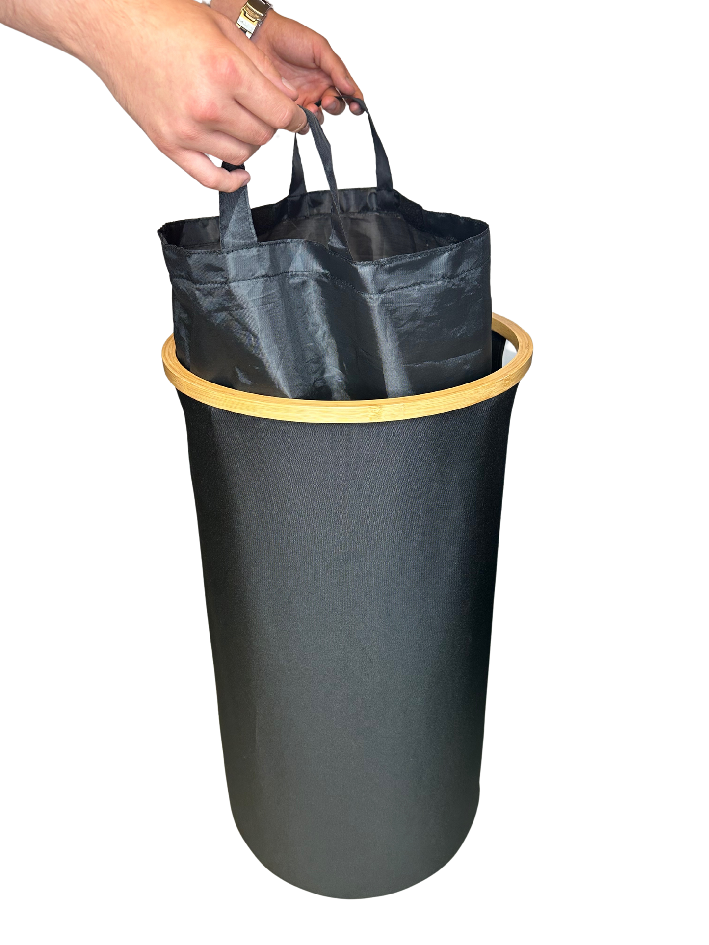 Pfandflaschen Behälter mit herausnehmbarer Tragetasche
